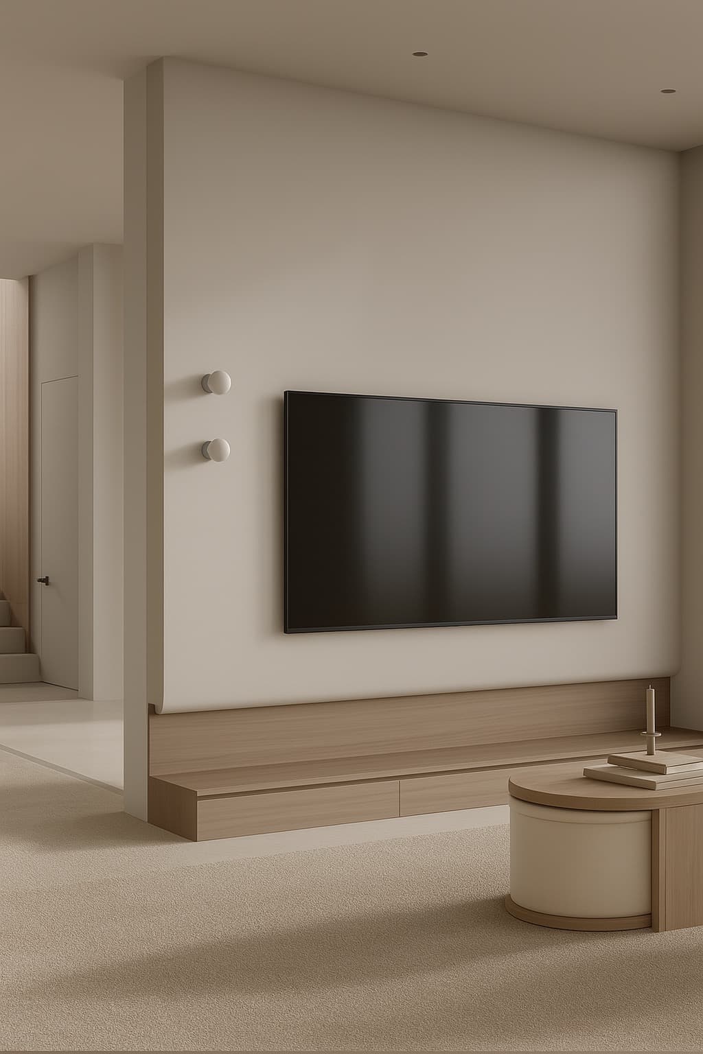 The quiet living room